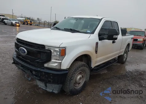 2022 Ford F250 Super Duty z USA, uszkodzony, nr VIN 1FT7X2B67NEF29253